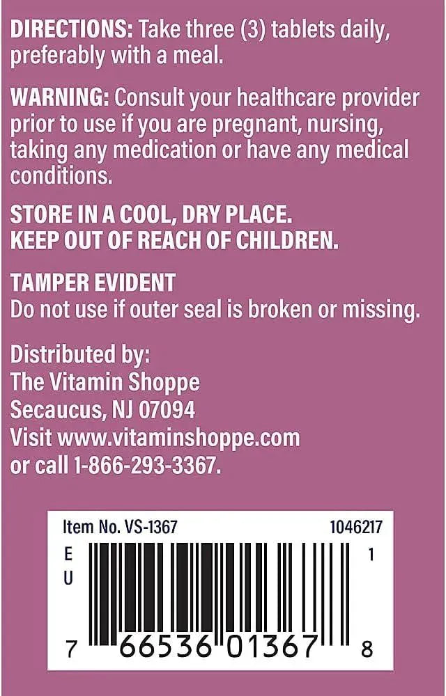 THE VITAMIN SHOPPE - The Vitamin Shoppe Alfalfa 500Mg. 250 Tabletas - The Red Vitamin MX - Suplementos Alimenticios - {{ shop.shopifyCountryName }}