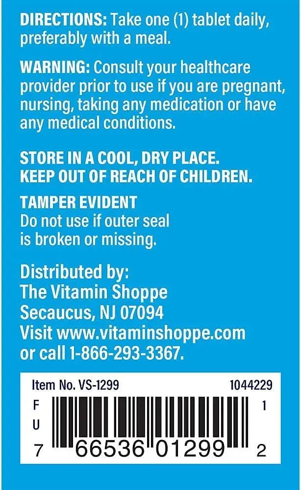 THE VITAMIN SHOPPE - The Vitamin Shoppe Boron 3 Mg. 100 Tabletas - The Red Vitamin MX - Suplementos Alimenticios - {{ shop.shopifyCountryName }}