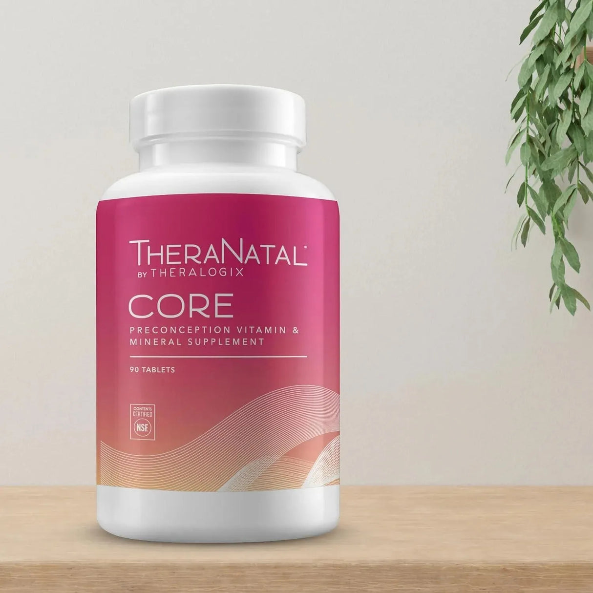 THERALOGIX - THERALOGIX TheraNatal Core Preconception Prenatal Vitamin 90 Tabletas - The Red Vitamin MX - Suplementos Alimenticios - {{ shop.shopifyCountryName }}
