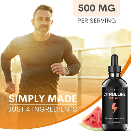 THINK ABOVE - Think Above Liquid L-Citrulline Malate 2:1-500Mg. 30Ml. - The Red Vitamin MX - Suplementos Alimenticios - {{ shop.shopifyCountryName }}