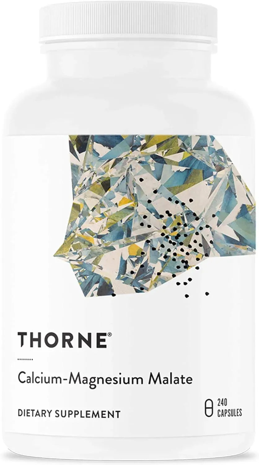 THORNE RESEARCH - Thorne Calcium Magnesium Malate 240 Capsulas - The Red Vitamin MX - Suplementos Alimenticios - {{ shop.shopifyCountryName }}