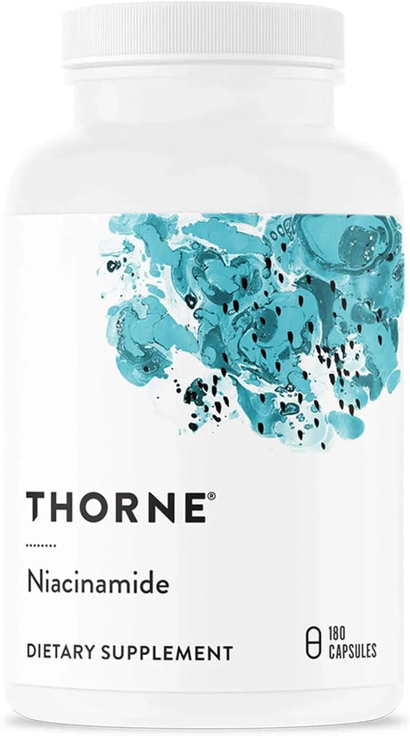 THORNE RESEARCH - THORNE Niacinamide 500Mg. 180 Capsulas - The Red Vitamin MX - Suplementos Alimenticios - {{ shop.shopifyCountryName }}