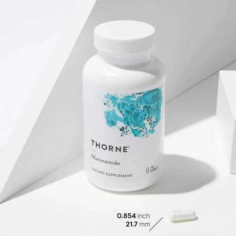 THORNE RESEARCH - THORNE Niacinamide 500Mg. 180 Capsulas - The Red Vitamin MX - Suplementos Alimenticios - {{ shop.shopifyCountryName }}