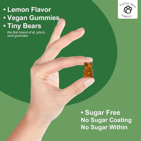 TINIES BERS - Tinies bers St John's Wort Gummies 500Mg. 60 Gomitas - The Red Vitamin MX - Suplementos Alimenticios - {{ shop.shopifyCountryName }}