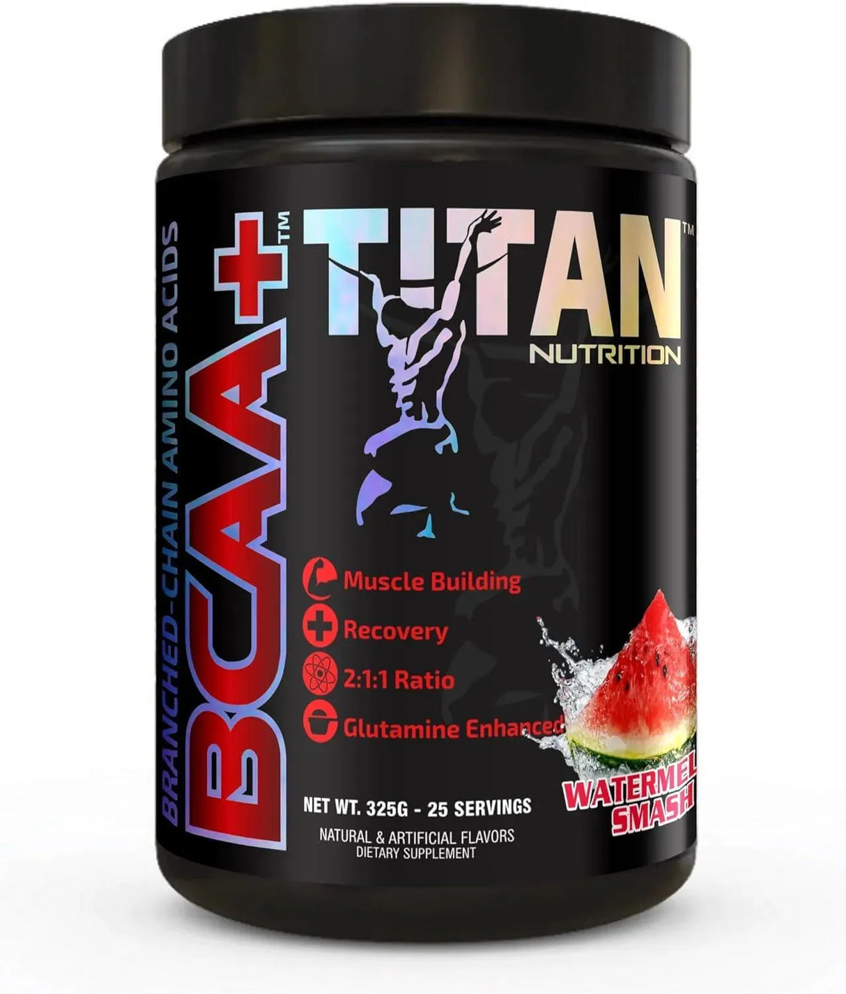 TITAN NUTRITION - Titan BCAA+ Powder Watermelon Splash 50 Servicios 325Gr. - The Red Vitamin MX - Suplementos Alimenticios - {{ shop.shopifyCountryName }}