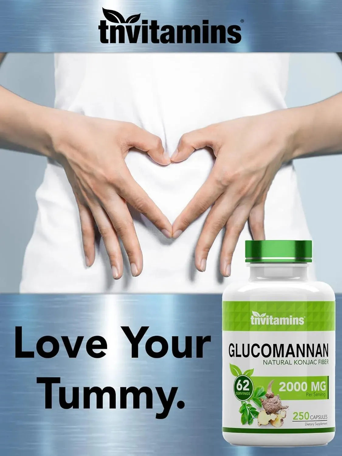 TNTVITAMINS - tnvitamins Glucomannan 2000Mg. 250 Capsulas - The Red Vitamin MX - Suplementos Alimenticios - {{ shop.shopifyCountryName }}