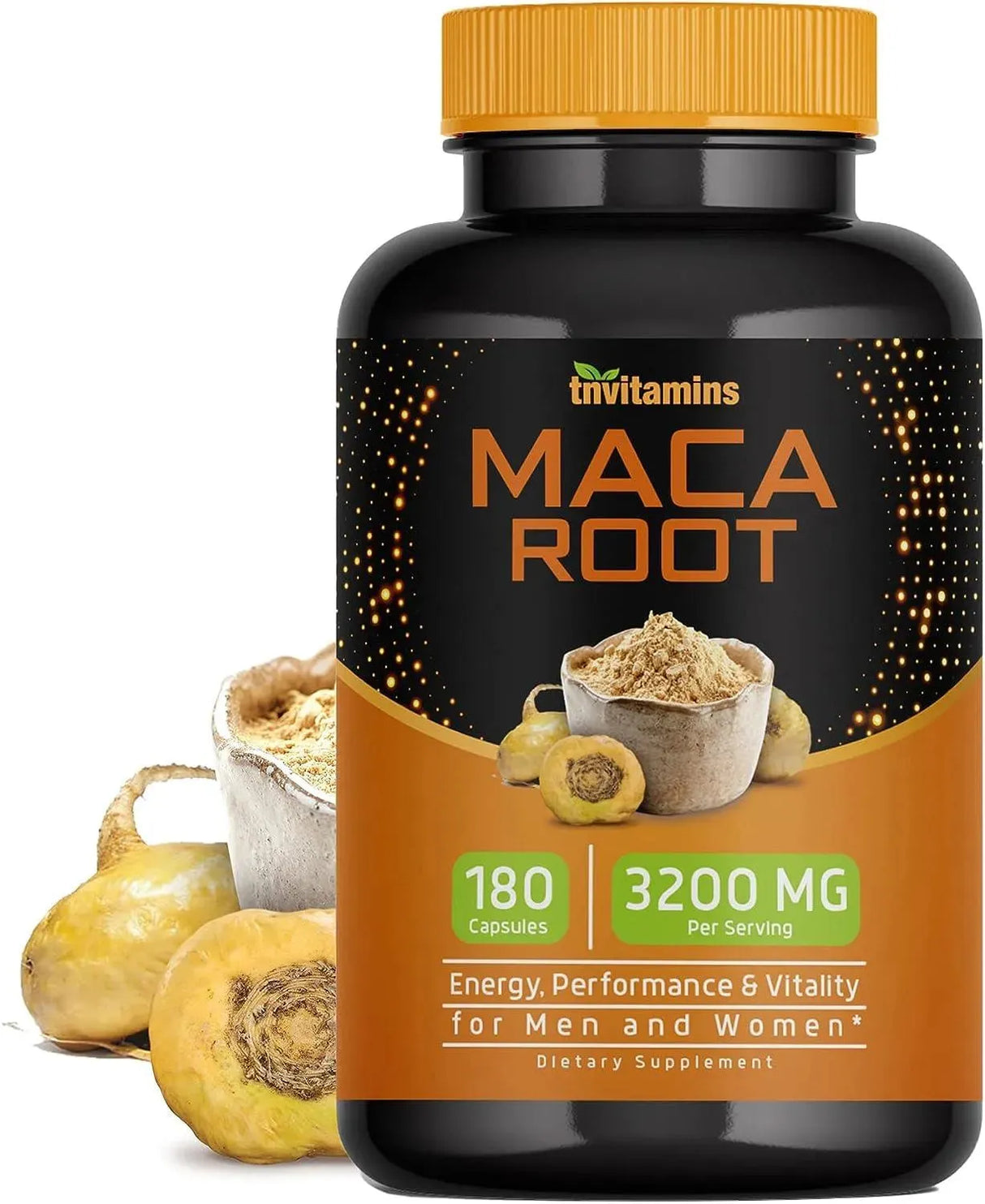 TNTVITAMINS - tnvitamins Maca Root Capsules 3200Mg. 180 Capsulas - The Red Vitamin MX - Suplementos Alimenticios - {{ shop.shopifyCountryName }}