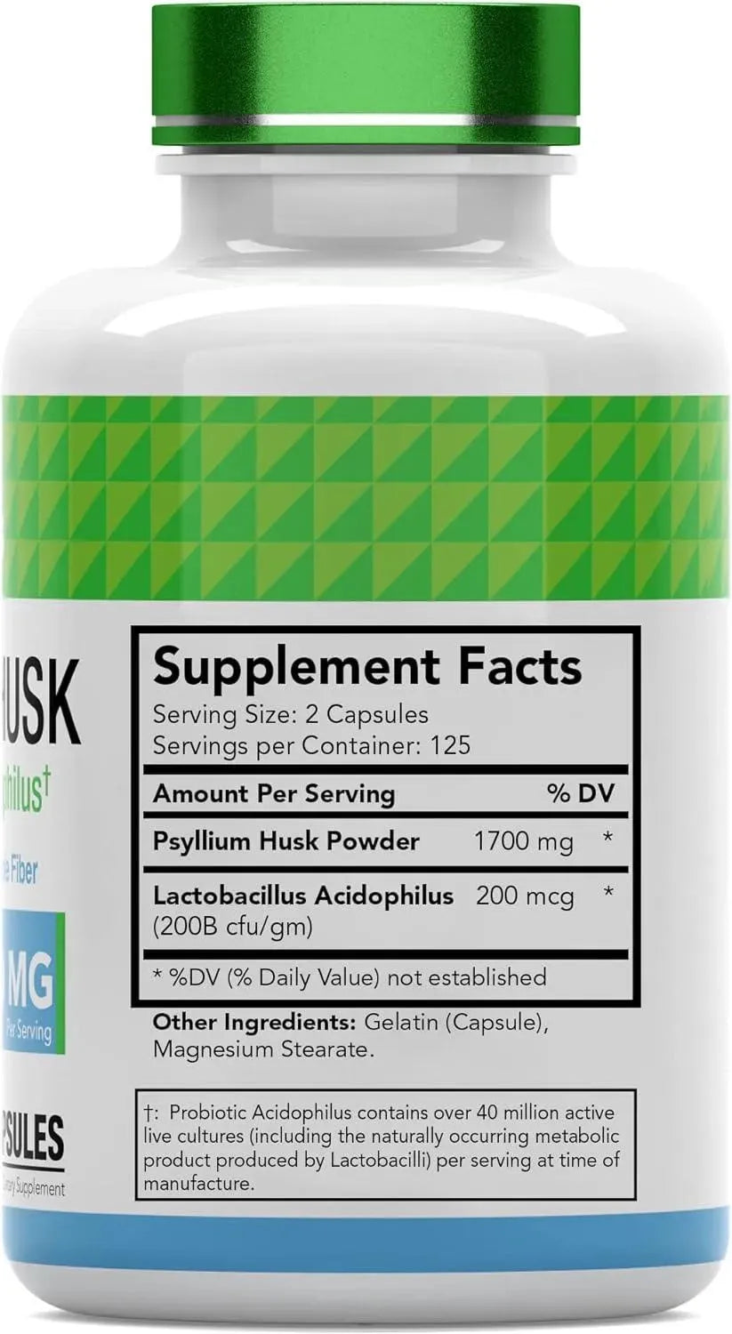 TNTVITAMINS - tnvitamins Psyllium Husk 1700Mg. 250 Capsulas - The Red Vitamin MX - Suplementos Alimenticios - {{ shop.shopifyCountryName }}