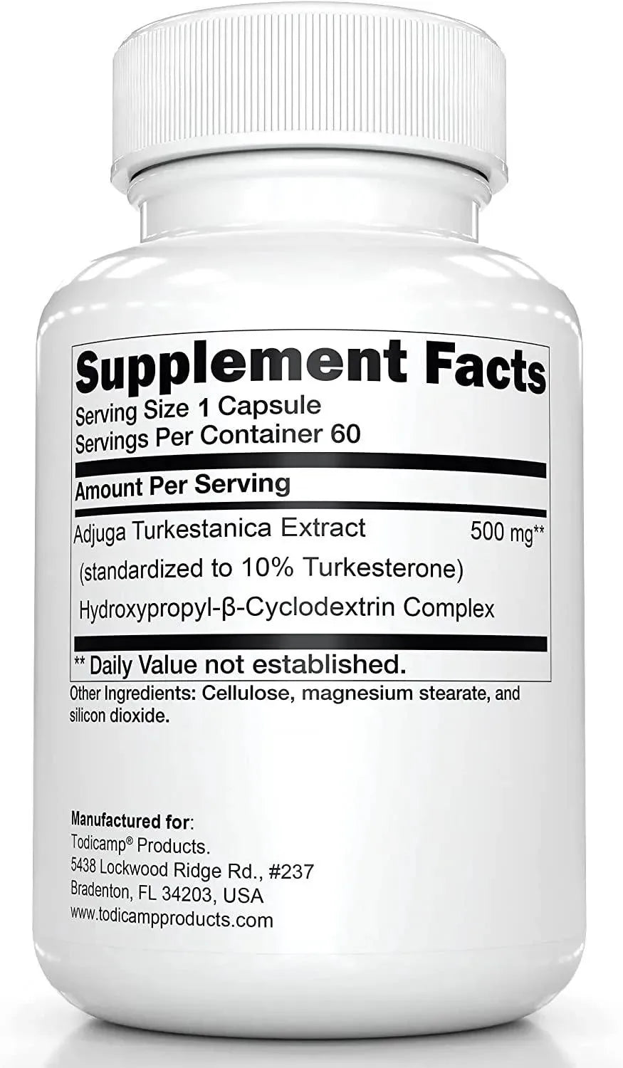 TODICAMP - Todicamp Turkesterone 500Mg. 60 Capsulas - The Red Vitamin MX - Suplementos Alimenticios - {{ shop.shopifyCountryName }}