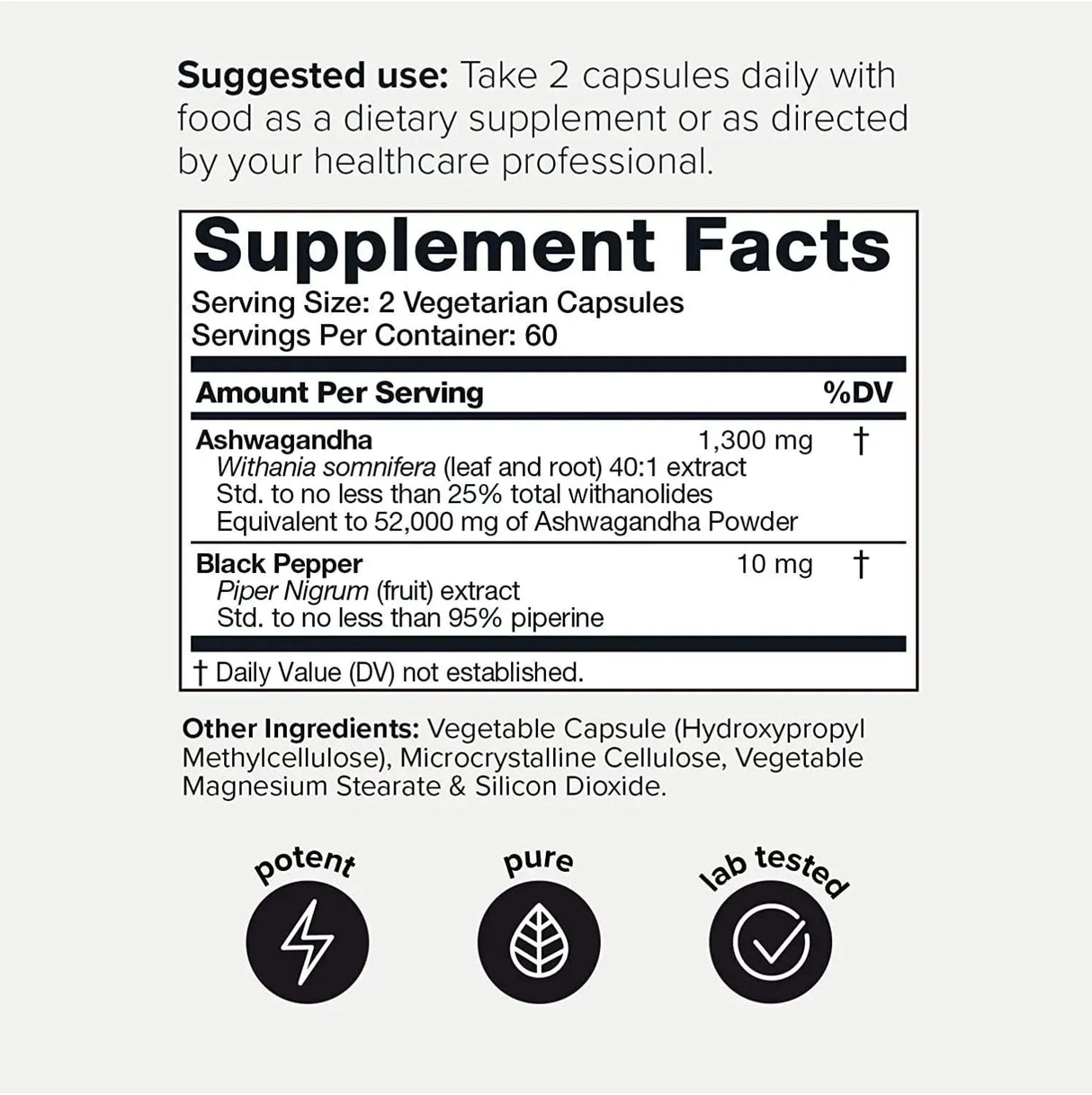 TONIIQ - Toniiq Ashwagandha+ Ultra High Strength 52,000Mg. 40x Concentrated Extract 120 Capsulas - The Red Vitamin MX - Suplementos Alimenticios - {{ shop.shopifyCountryName }}