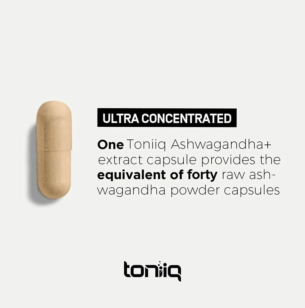 TONIIQ - Toniiq Ashwagandha+ Ultra High Strength 52,000Mg. 40x Concentrated Extract 120 Capsulas - The Red Vitamin MX - Suplementos Alimenticios - {{ shop.shopifyCountryName }}