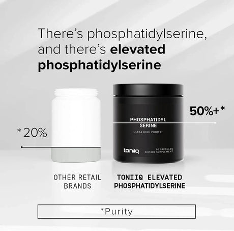 TONIIQ - Toniiq Phosphatidylserine 400Mg. 90 Capsulas - The Red Vitamin MX - Suplementos Alimenticios - {{ shop.shopifyCountryName }}