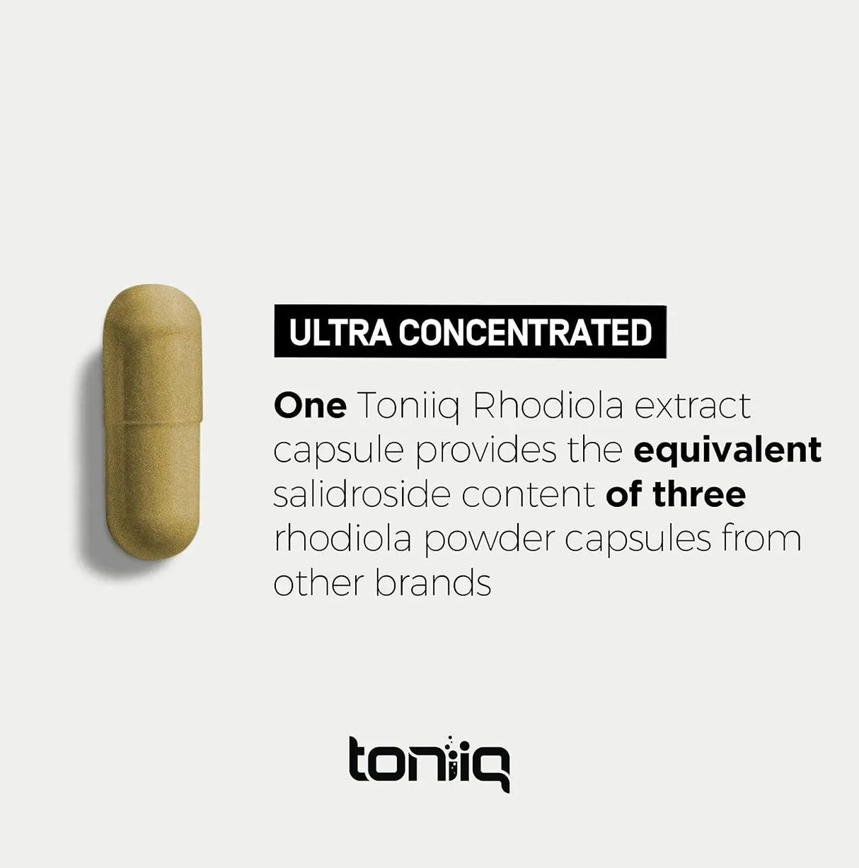TONIIQ - Toniiq Rhodiola Rosea 600Mg. Triple-Strength 120 Capsulas - The Red Vitamin MX - Suplementos Alimenticios - {{ shop.shopifyCountryName }}