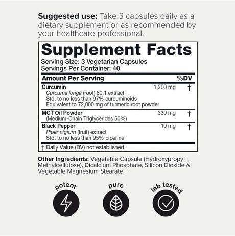 TONIIQ - Toniiq Turmeric Curcumin Supplements 1200Mg. 120 Capsulas - The Red Vitamin MX - Suplementos Alimenticios - {{ shop.shopifyCountryName }}