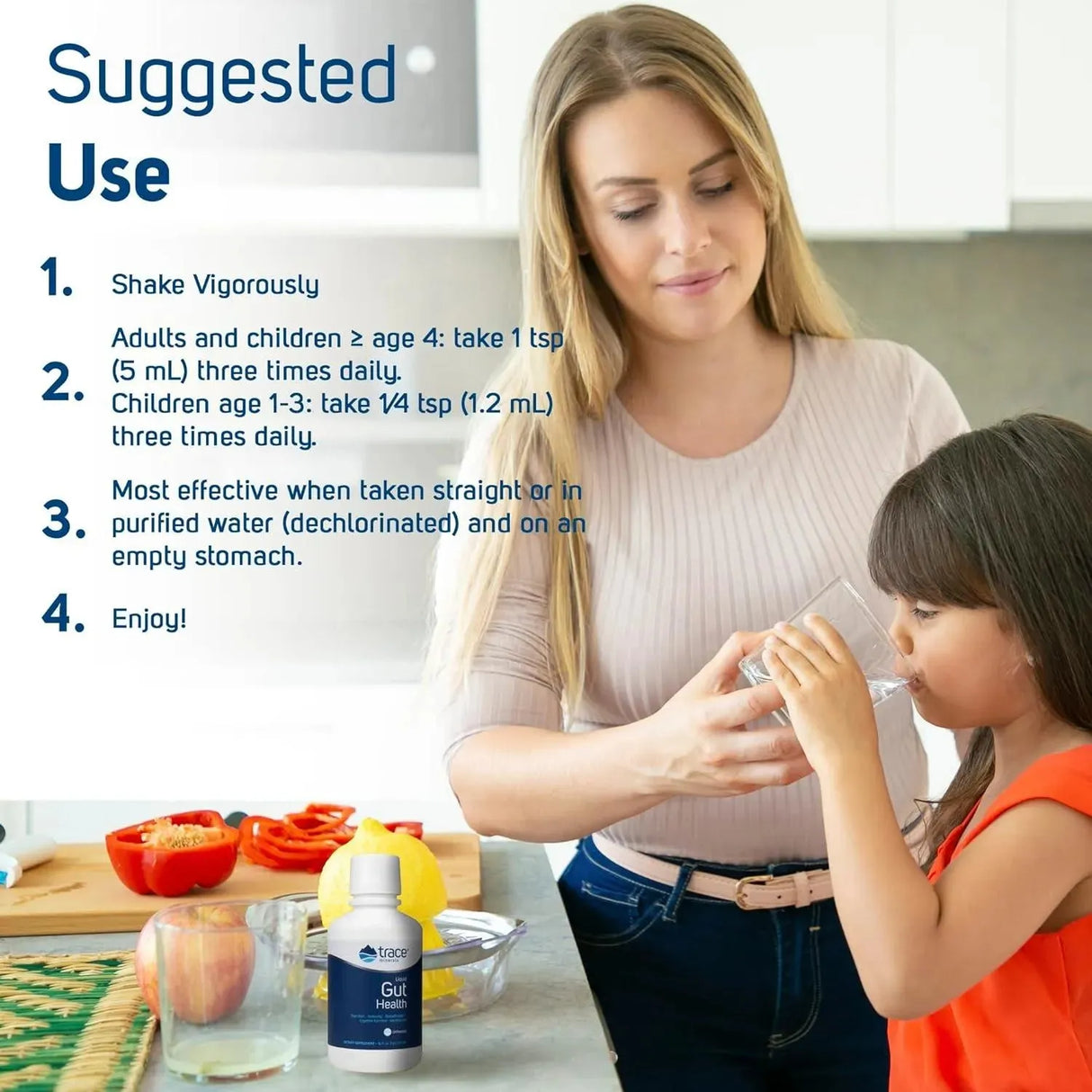 TRACE MINERALS - Trace Minerals Liquid Gut Health 473Ml. - The Red Vitamin MX - Suplementos Alimenticios - {{ shop.shopifyCountryName }}