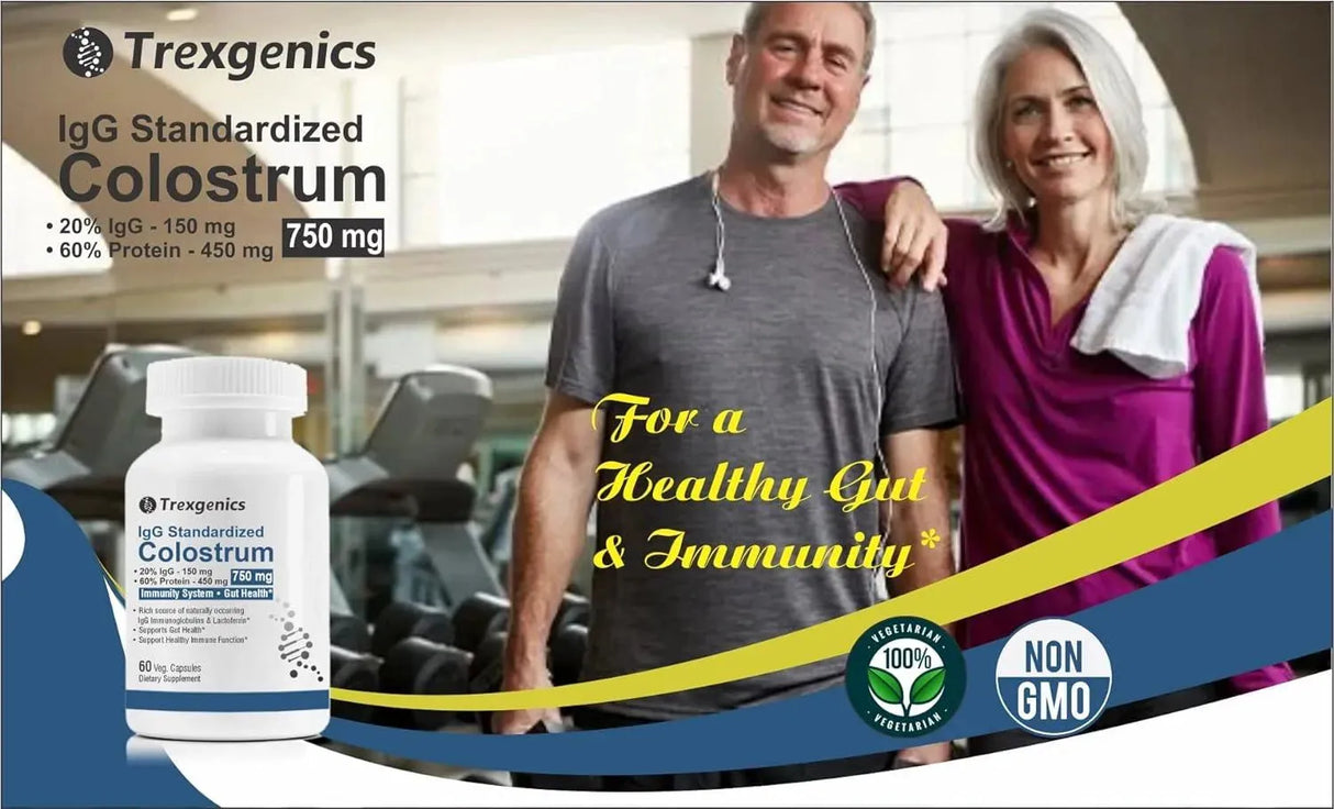 TREXGENICS - Trexgenics Colostrum 750Mg. 60 Capsulas - The Red Vitamin MX - Suplementos Alimenticios - {{ shop.shopifyCountryName }}