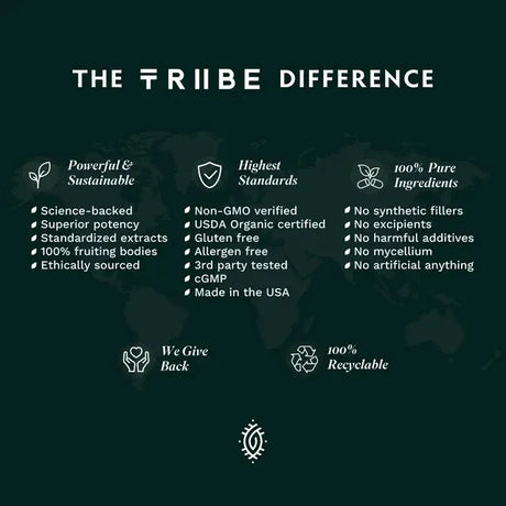 TRIBE ORGANICS - Tribe Organics Ashwagandha KSM 66 Pure Organic Root Powder Extract - The Red Vitamin MX - Suplementos Alimenticios - {{ shop.shopifyCountryName }}