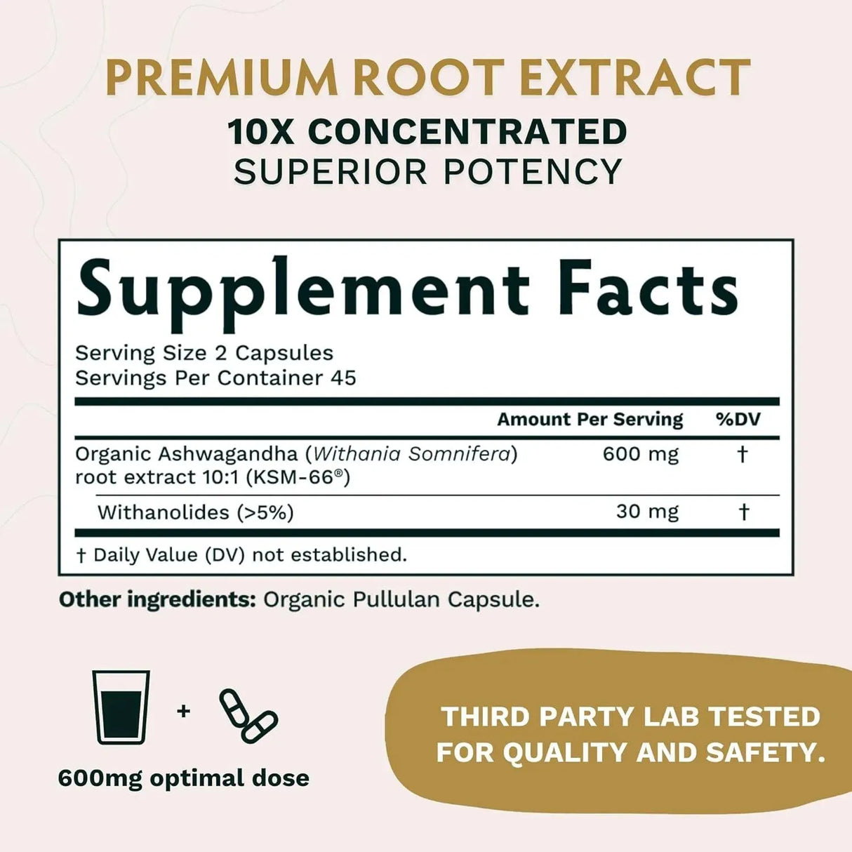 TRIBE ORGANICS - Tribe Organics Ashwagandha KSM 66 Pure Organic Root Powder Extract - The Red Vitamin MX - Suplementos Alimenticios - {{ shop.shopifyCountryName }}