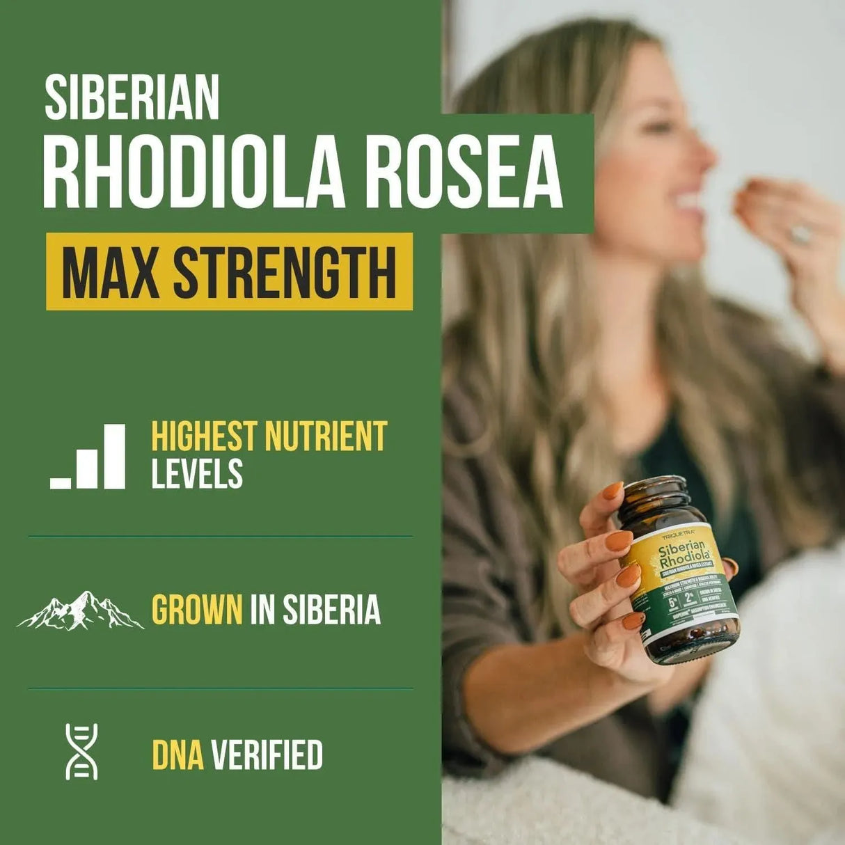 TRIQUETRA - Triquetra Health Siberian Rhodiola: Max Strength Rhodiola Rosea 60 Capsulas - The Red Vitamin MX - Suplementos Alimenticios - {{ shop.shopifyCountryName }}