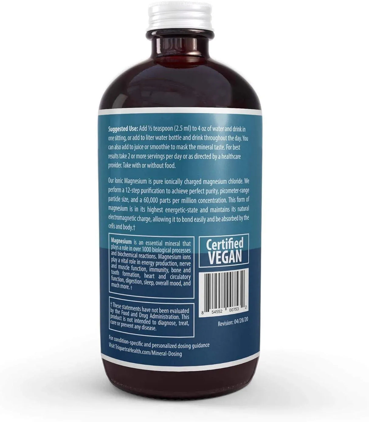 TRIQUETRA - Triquetra Liquid Magnesium 96 Servicios 240Ml. - The Red Vitamin MX - Suplementos Alimenticios - {{ shop.shopifyCountryName }}