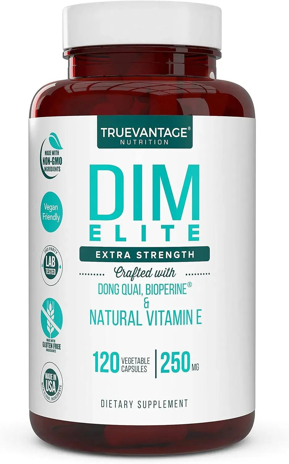 TRUEVANTAGE NUTRITION - Truevantage Nutrition DIM Supplement 250Mg. 120 Capsulas - The Red Vitamin MX - Suplementos Alimenticios - {{ shop.shopifyCountryName }}