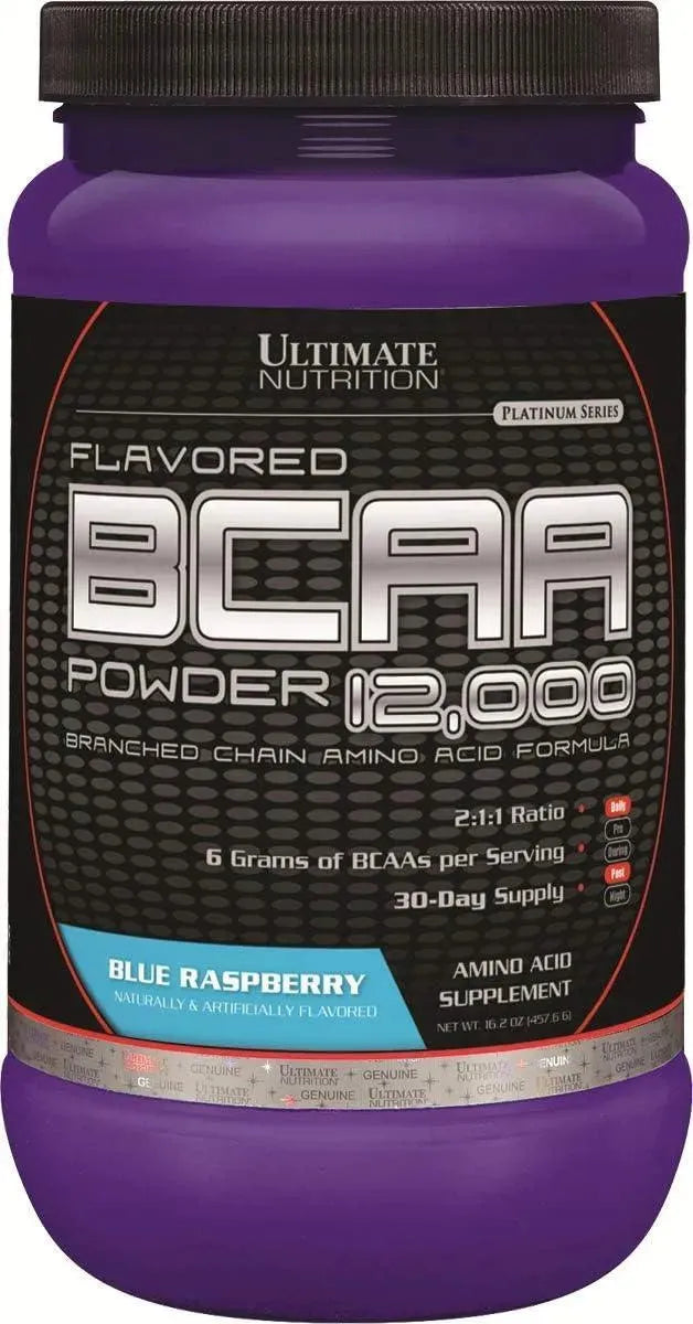 ULTIMATE NUTRITION - Ultimate Nutrition Flavored BCAA Powder Blue Raspberry 60 Servicios 457.6 Gr. - The Red Vitamin MX - Suplementos Alimenticios - {{ shop.shopifyCountryName }}