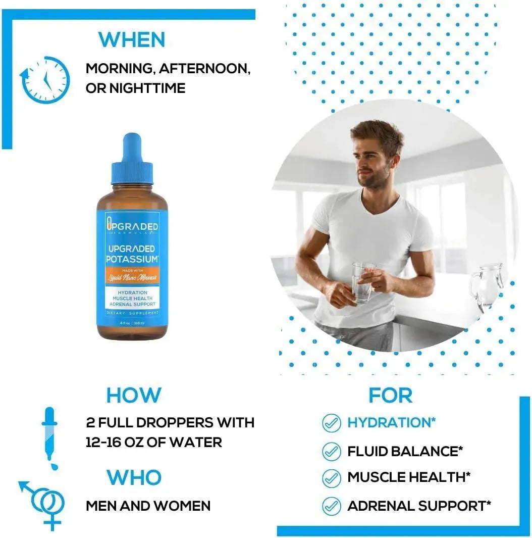 UPGRADED FORMULAS - Upgraded Formulas Potassium Supplement 118Ml. - The Red Vitamin MX - Suplementos Alimenticios - {{ shop.shopifyCountryName }}