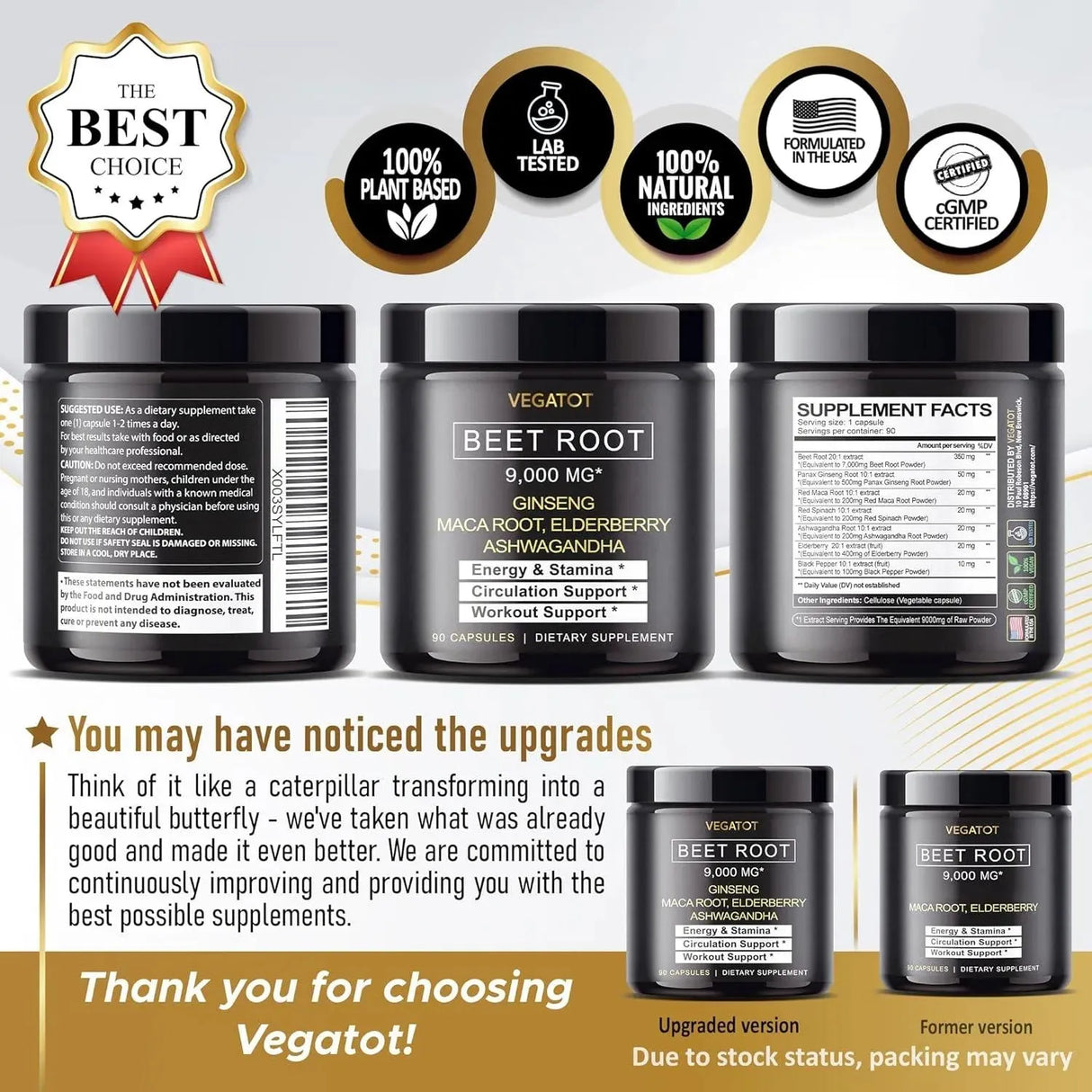 VEGATOT - VEGATOT Beet Root 9,000Mg. 90 Capsulas - The Red Vitamin MX - Suplementos Alimenticios - {{ shop.shopifyCountryName }}