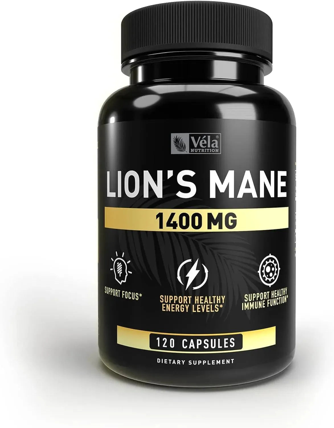 VELA NUTRITION - Vela Lion's Mane Supplement 1500Mg. 120 Capsulas - The Red Vitamin MX - Suplementos Alimenticios - {{ shop.shopifyCountryName }}