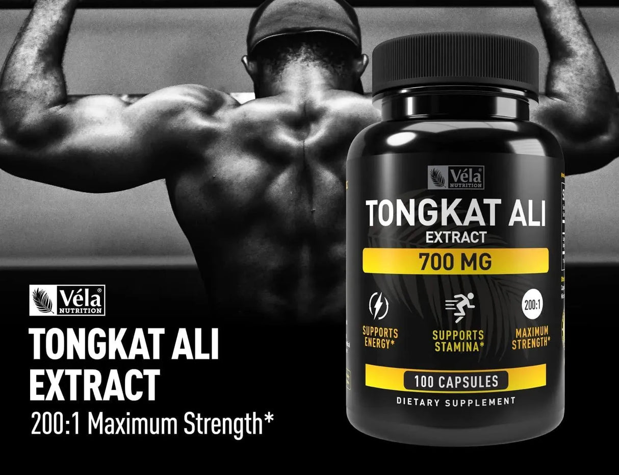 VELA NUTRITION - Vela Nutrition Tongkat Ali Extract 700Mg. 100 Capsulas - The Red Vitamin MX - Suplementos Alimenticios - {{ shop.shopifyCountryName }}
