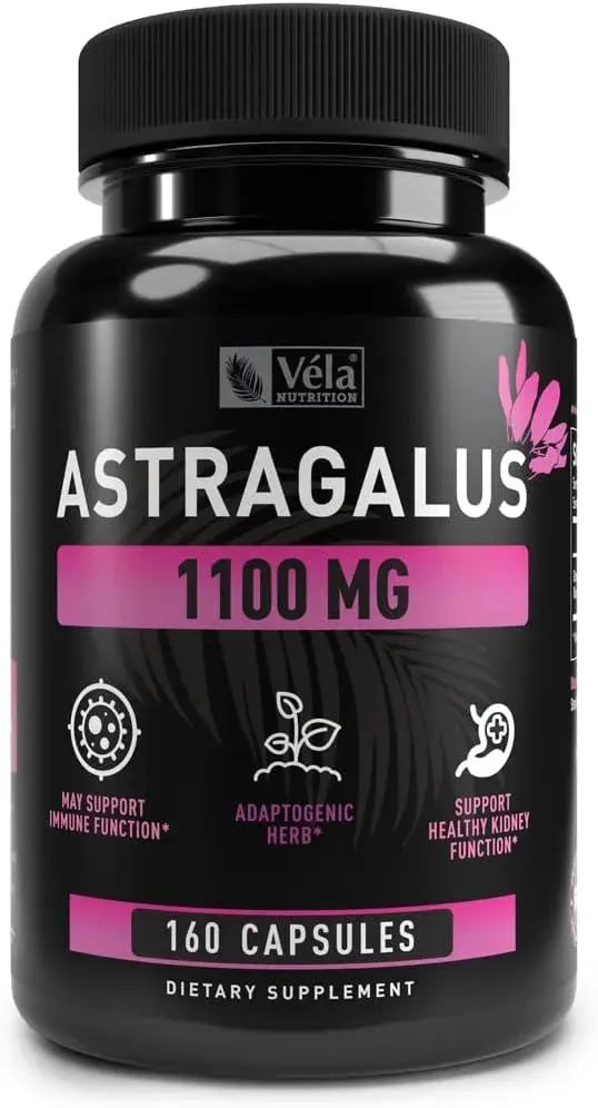 VELA NUTRITION - Vela’s Astragalus 1100Mg. 160 Capsulas - The Red Vitamin MX - Suplementos Alimenticios - {{ shop.shopifyCountryName }}