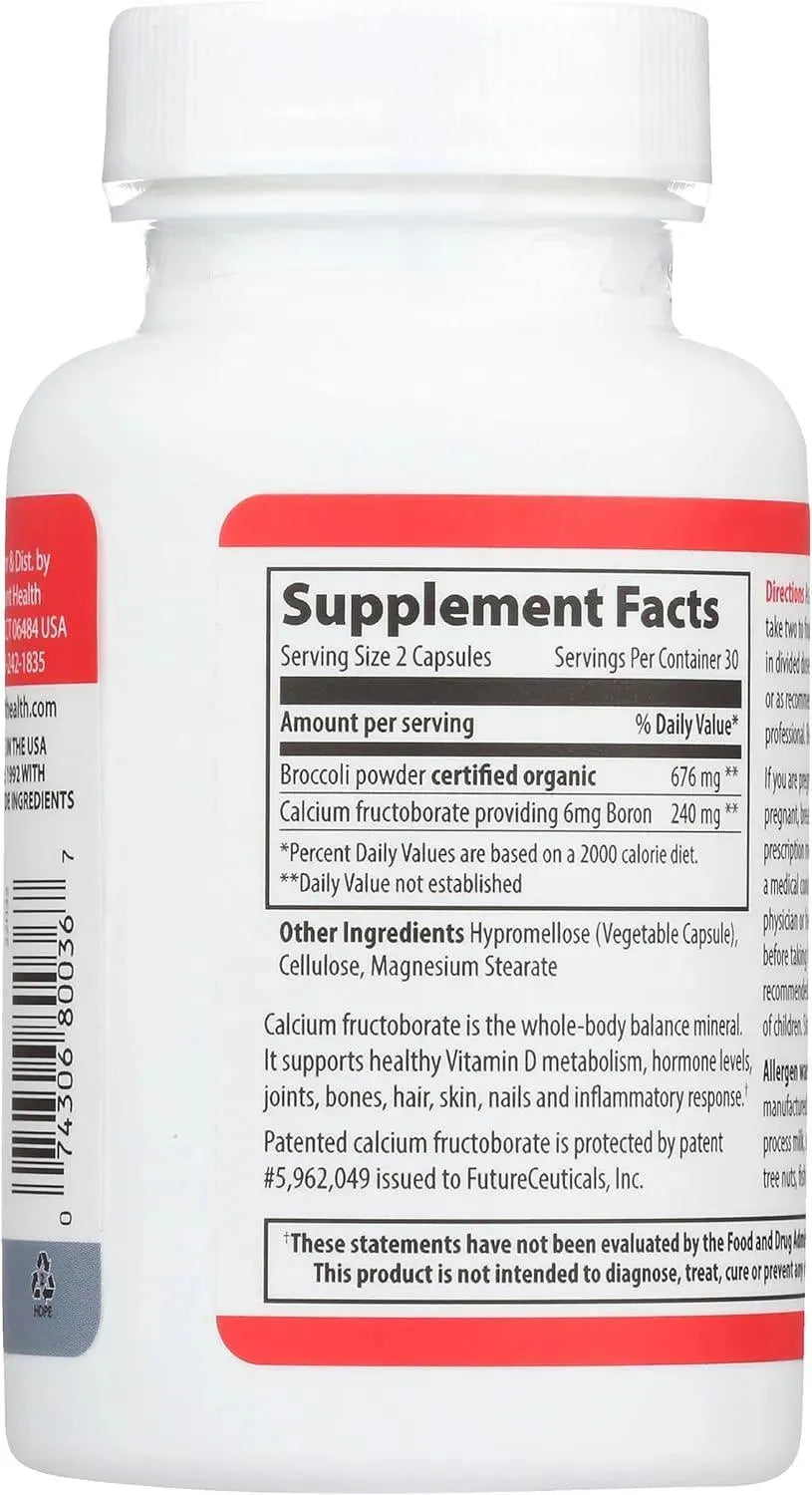 VIBRANT HEALTH - Vibrant Health Super Natural Boron 60 Capsulas - The Red Vitamin MX - Suplementos Alimenticios - {{ shop.shopifyCountryName }}