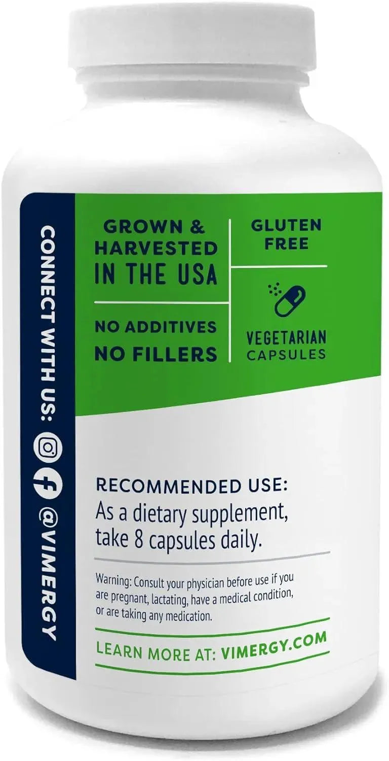 VIMERGY - Vimergy Barley Grass 240 Capsulas - The Red Vitamin MX - Suplementos Alimenticios - {{ shop.shopifyCountryName }}