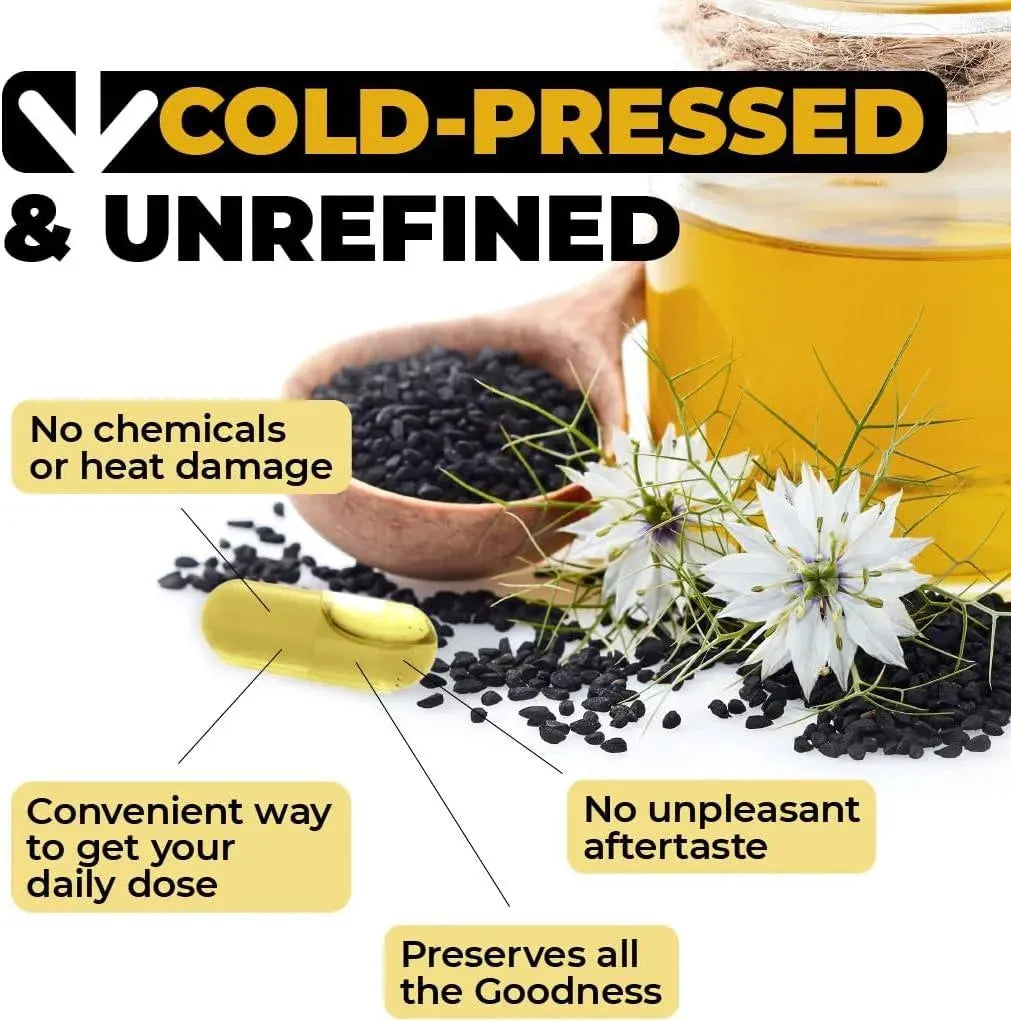 VIMERSON HEALTH - Vimerson Health Black Seed Oil 1500Mg. 90 Capsulas - The Red Vitamin MX - Suplementos Alimenticios - {{ shop.shopifyCountryName }}