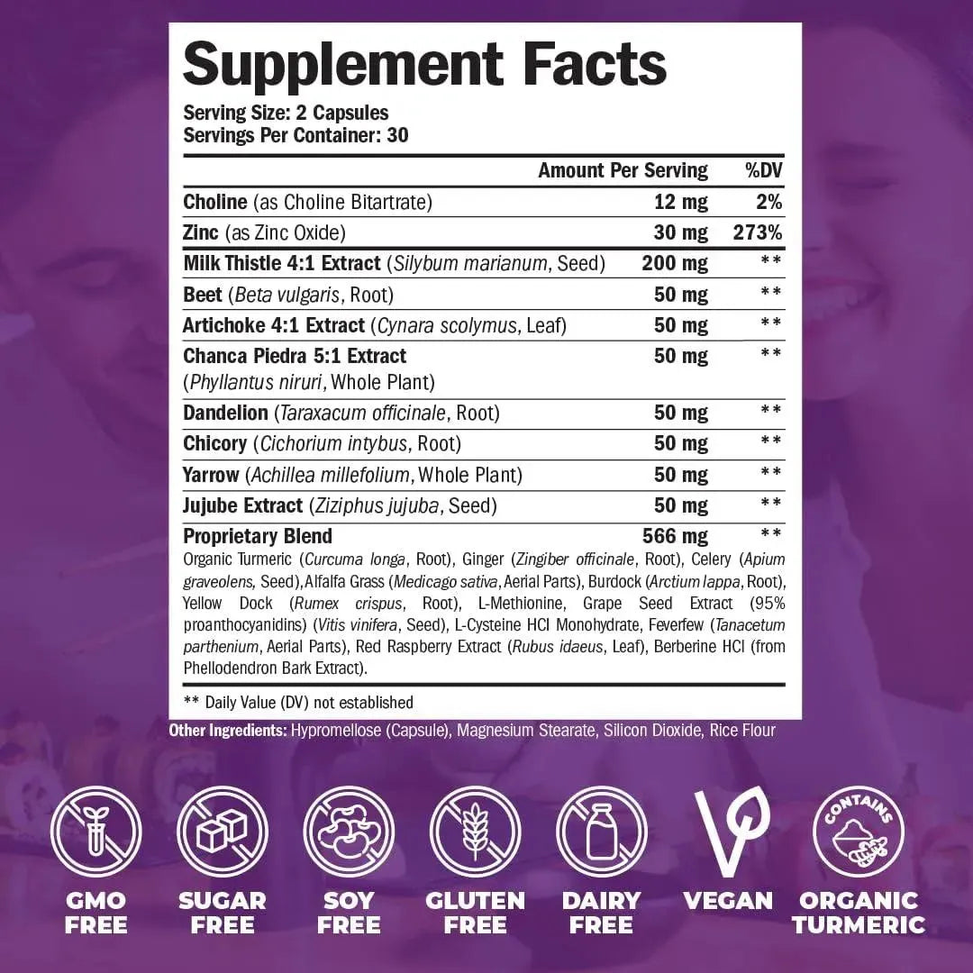 VIMERSON HEALTH - Vimerson Health Liver Cleanse Detox & Repair 60 Capsulas - The Red Vitamin MX - Suplementos Alimenticios - {{ shop.shopifyCountryName }}