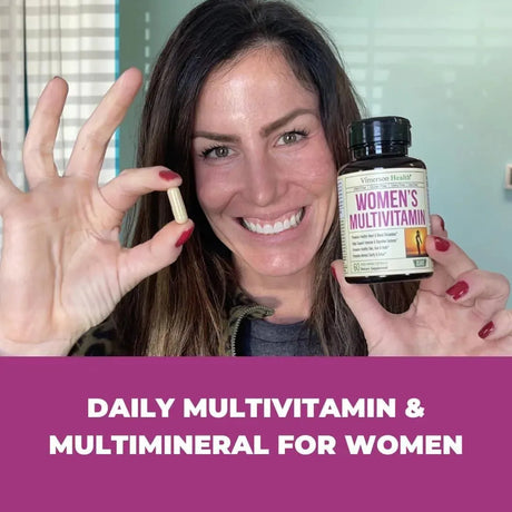 VIMERSON HEALTH - Vimerson Health Multivitamin for Women 60 Capsulas - The Red Vitamin MX - Suplementos Alimenticios - {{ shop.shopifyCountryName }}