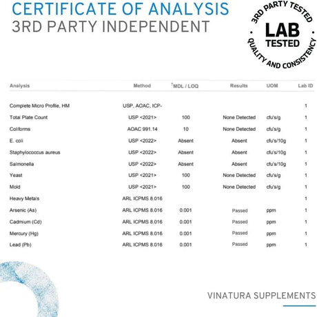 VINATURA - Vinatura Turkesterone Ecdysterone 98% 1200Mg. 60 Capsulas - The Red Vitamin MX - Suplementos Alimenticios - {{ shop.shopifyCountryName }}