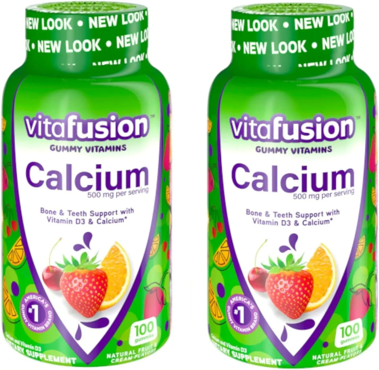 VITAFUSION - Vitafusion Calcium Gummies 500Mg. 200 Gomitas - The Red Vitamin MX - Suplementos Alimenticios - {{ shop.shopifyCountryName }}