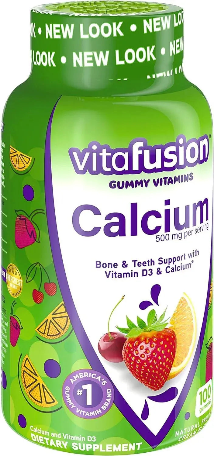 VITAFUSION - Vitafusion Calcium Gummies 500Mg. 200 Gomitas - The Red Vitamin MX - Suplementos Alimenticios - {{ shop.shopifyCountryName }}