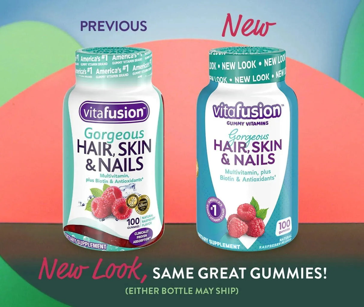 VITAFUSION - Vitafusion Gorgeous Hair, Skin Nails Multivitamin Gummy 100 Gomitas - The Red Vitamin MX - Suplementos Alimenticios - {{ shop.shopifyCountryName }}