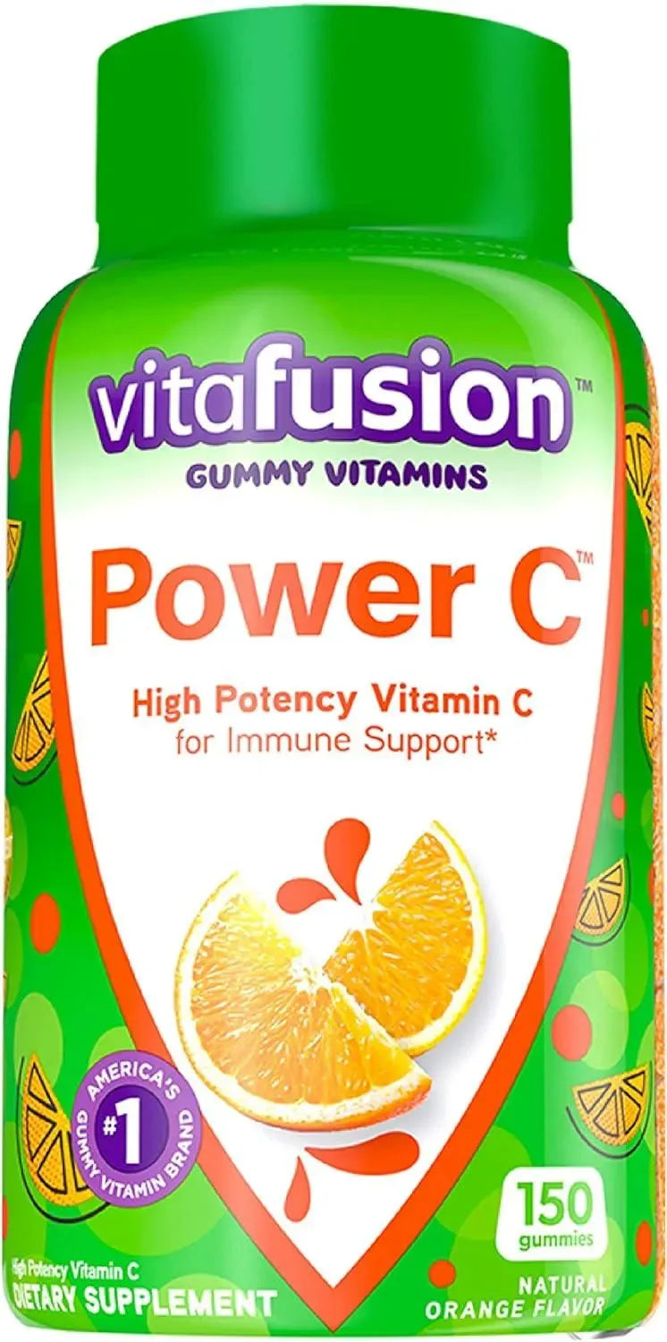 VITAFUSION - Vitafusion Power C Vitamin C Gummies for Immune Support 150 Gomitas - The Red Vitamin MX - Suplementos Alimenticios - {{ shop.shopifyCountryName }}