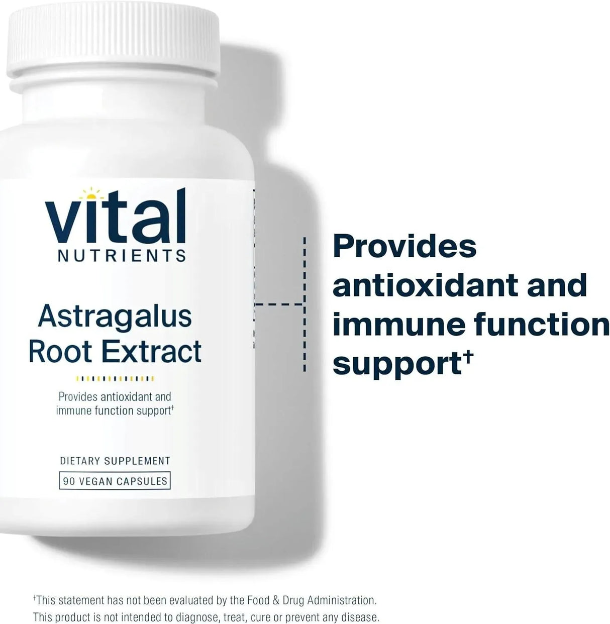 VITAL NUTRIENTS - Vital Nutrients Astragalus Root Extract 300Mg. 90 Capsulas - The Red Vitamin MX - Suplementos Alimenticios - {{ shop.shopifyCountryName }}