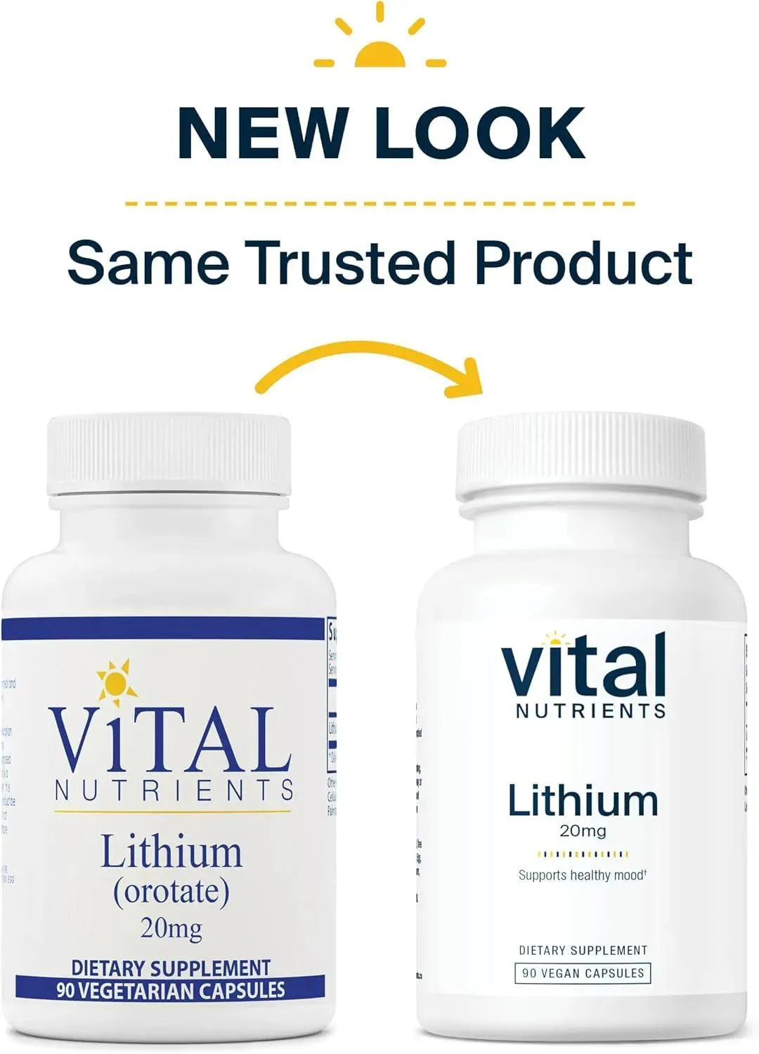 VITAL NUTRIENTS - Vital Nutrients Lithium Orotate 20Mg. 90 Capsulas - The Red Vitamin MX - Suplementos Alimenticios - {{ shop.shopifyCountryName }}