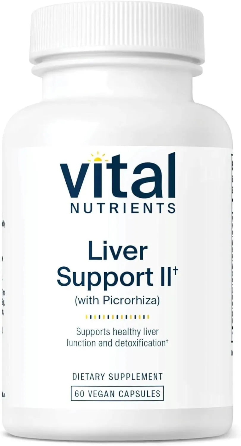 VITAL NUTRIENTS - Vital Nutrients Liver Support II 60 Capsulas - The Red Vitamin MX - Suplementos Alimenticios - {{ shop.shopifyCountryName }}
