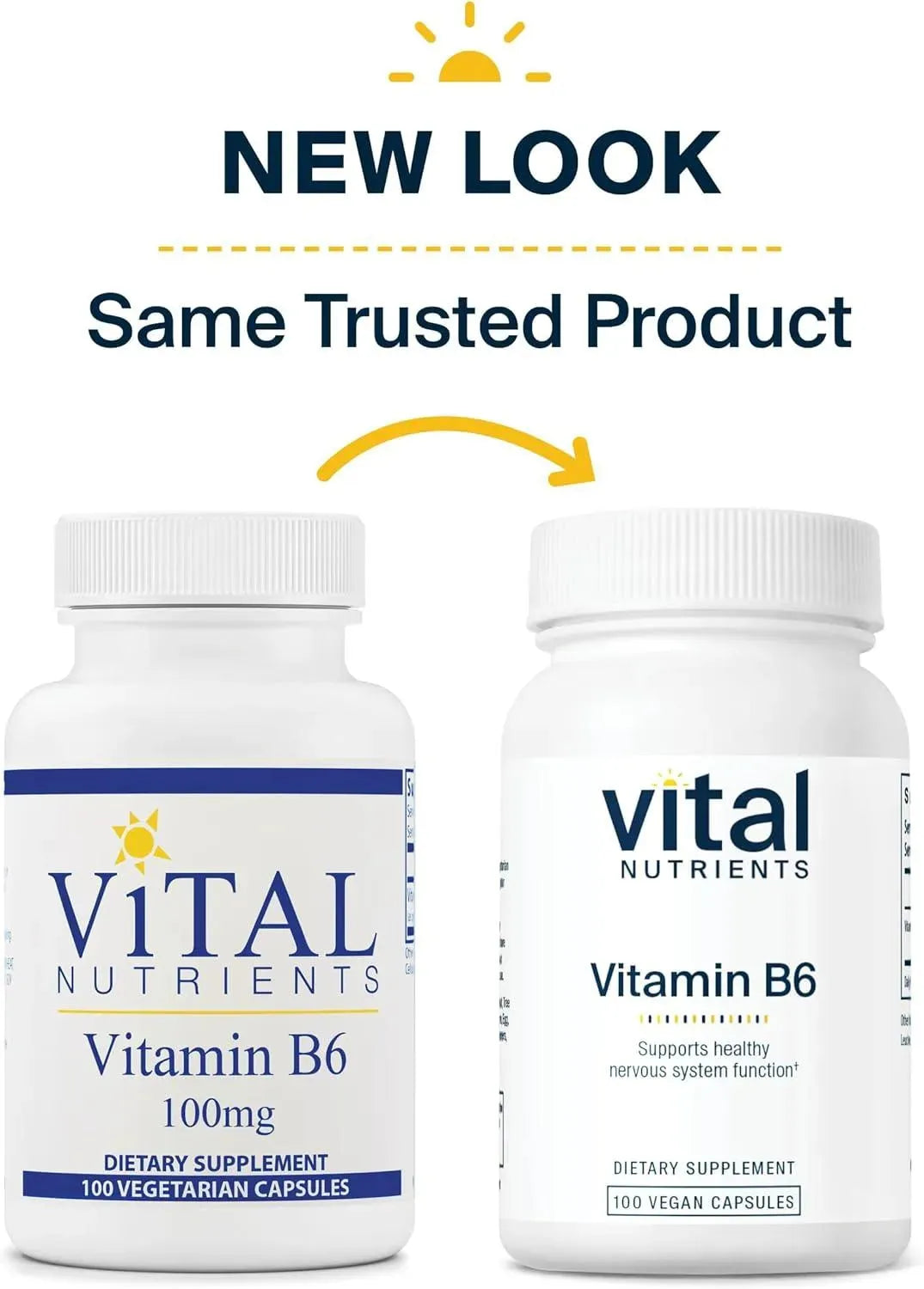VITAL NUTRIENTS - Vital Nutrients Vitamin B6 100Mg. 100 Capsulas - The Red Vitamin MX - Suplementos Alimenticios - {{ shop.shopifyCountryName }}
