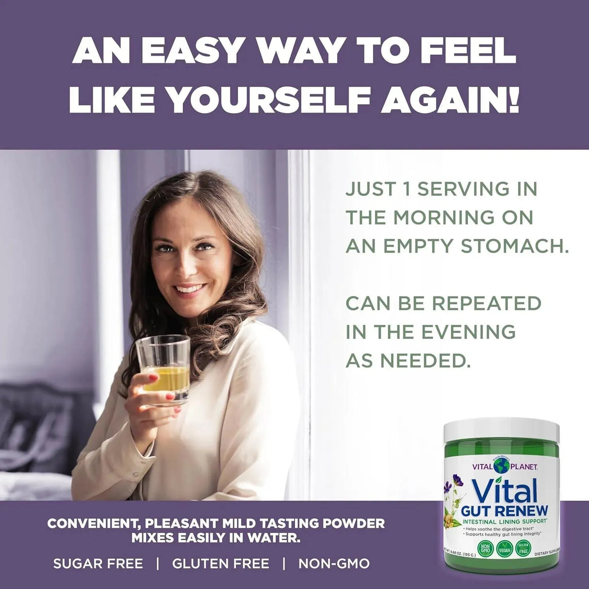 VITAL PLANET - Vital Planet Vital Gut Renew Powder 195Gr. - The Red Vitamin MX - Suplementos Alimenticios - {{ shop.shopifyCountryName }}
