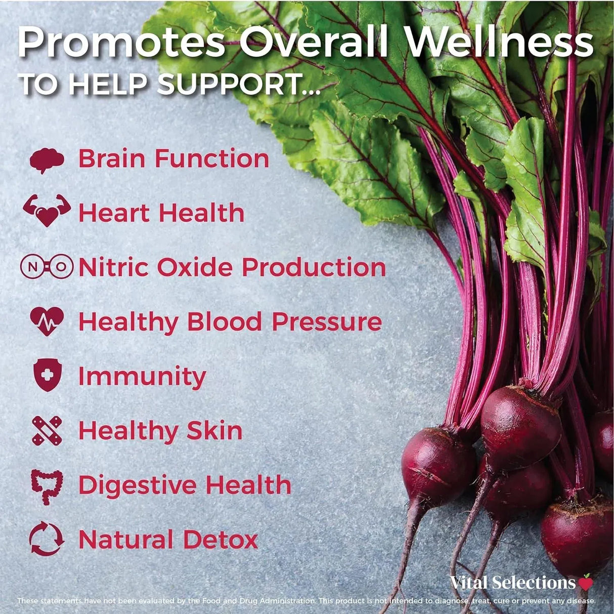 VITAL SELECTIONS - Vital Selections 100% Organic Beet Root Juice Powder 170Gr. - The Red Vitamin MX - Suplementos Alimenticios - {{ shop.shopifyCountryName }}