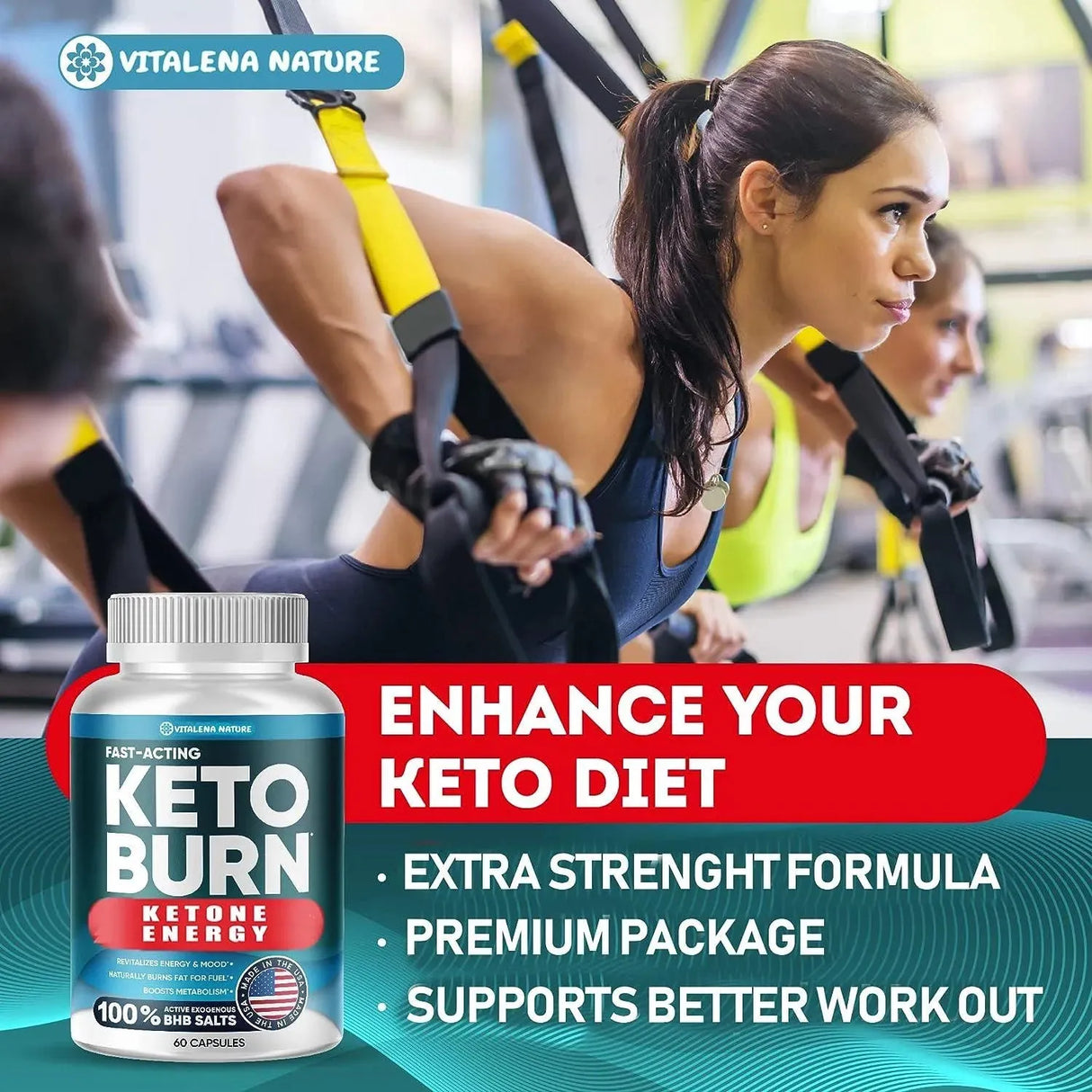 VITALENA NATURE - Vitalena Nature Keto Burn 60 Capsulas - The Red Vitamin MX - Suplementos Alimenticios - {{ shop.shopifyCountryName }}