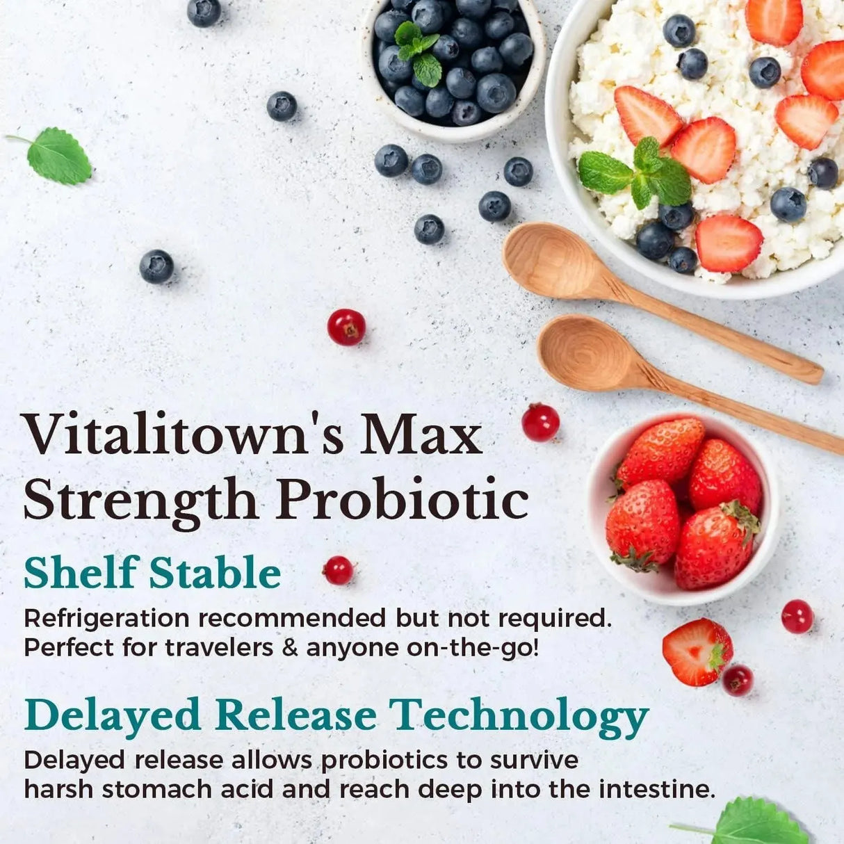VITALITOWN - Vitalitown Probiotics 120 Billion CFUs 30 Capsulas - The Red Vitamin MX - Suplementos Alimenticios - {{ shop.shopifyCountryName }}