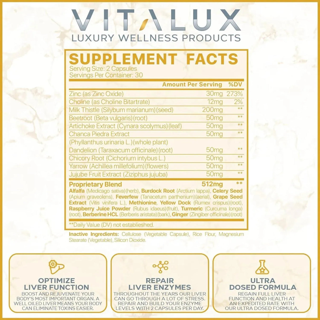 VITALUX - VITALUX Premium Liver Cleanse & Detox 60 Capsulas - The Red Vitamin MX - Suplementos Alimenticios - {{ shop.shopifyCountryName }}